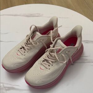 Hoka Women's Running Shoes with Pink Midsole